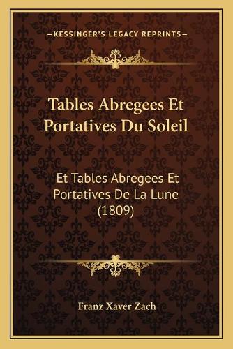 Tables Abregees Et Portatives Du Soleil