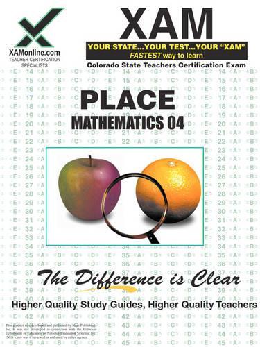 Place Mathematics 04 Teacher Certification Test Prep Study Guide