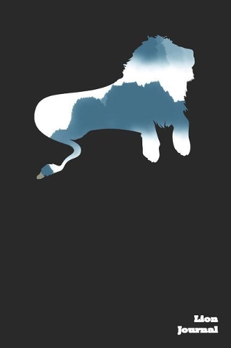 Lion Journal: Lion Journal / Notebook Gift (6 X 9 - 110 Lined Pages)