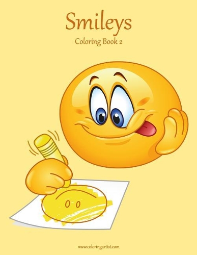Smileys Coloring Book 2: (2 Smileys)