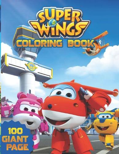Super Wings Coloring Book