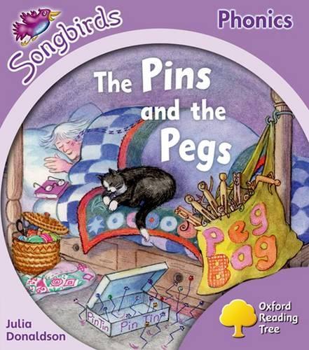 Oxford Reading Tree: Level 1+: More Songbirds Phonics: The Pins and the Pegs(Oxford Reading Tree)
