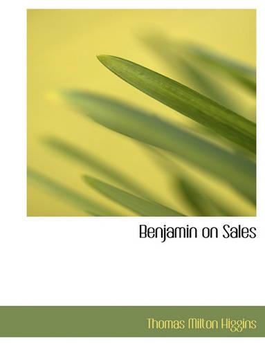 Benjamin on Sales: (English)