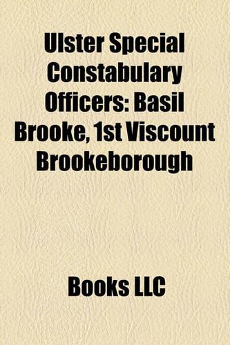Ulster Special Constabulary Officers