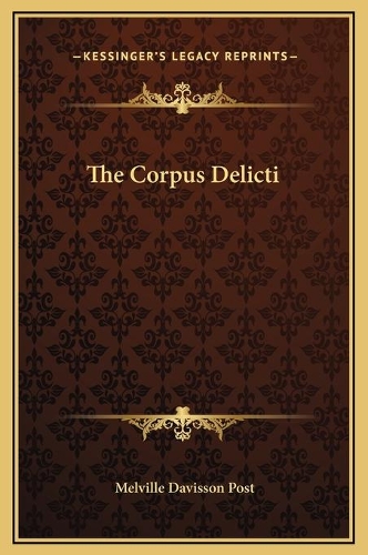 The Corpus Delicti