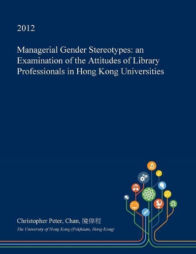 Managerial Gender Stereotypes