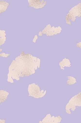 Cute Pattern Rose Gold Sketchbook