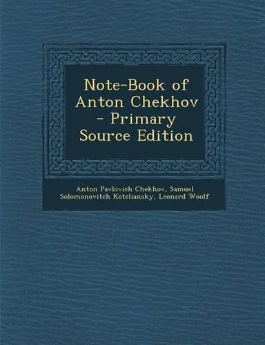 Note-Book of Anton Chekhov