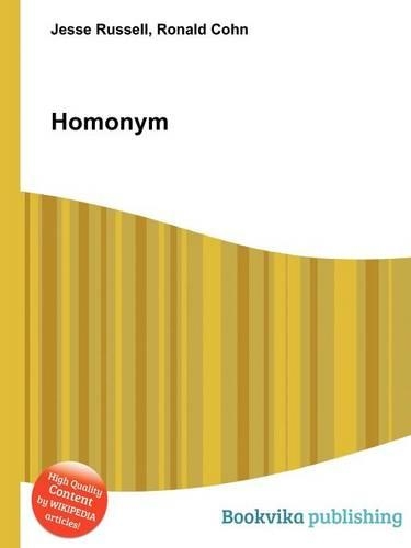 Homonym