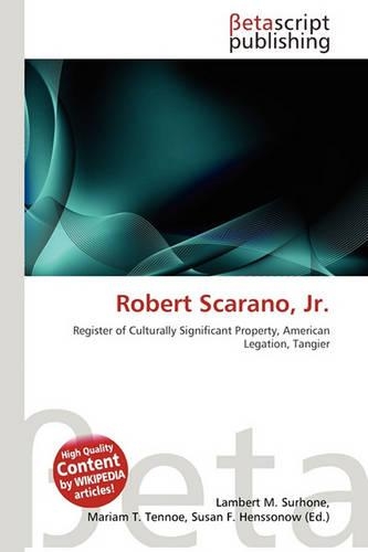 Robert Scarano, JR.
