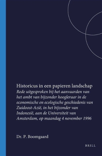 Historicus in een papieren landschap