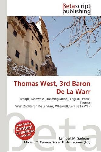 Thomas West, 3rd Baron de La Warr