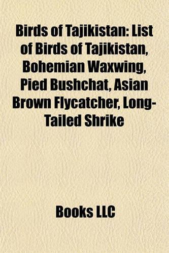 Birds of Tajikistan