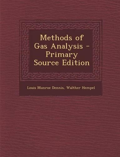 Methods of Gas Analysis