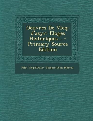 Oeuvres De Vicq-d'azyr