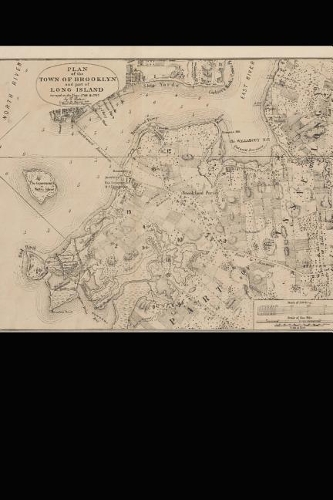 Antique Plan of the Town of Brooklyn 1767 Map Journal