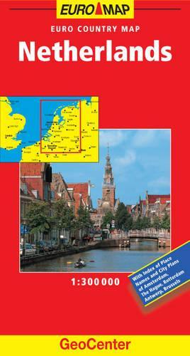 Netherlands GeoCenter Euro Map: (GeoCenter Maps)