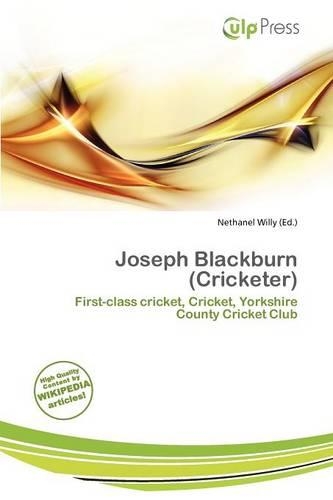 Joseph Blackburn (Cricketer)