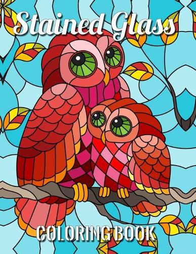 Stained Glass Coloring Book