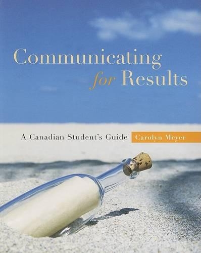 Communicating for Results