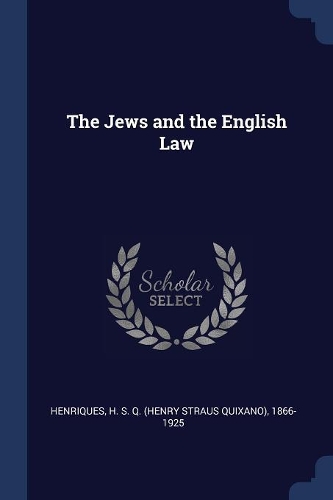 The Jews and the English Law