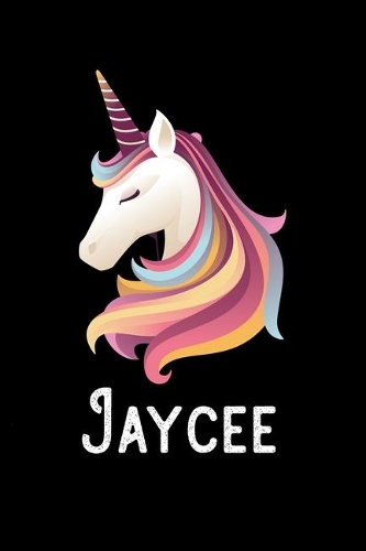 Jaycee: Personalized Custom Name Unicorn Themed Monthly 2020 Planner (Calendar, To Do List, Monthly Budget, Grocery List, Yearly Financial Goals) Gift for G