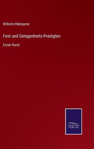 Fest und Gelegenheits-Predigten