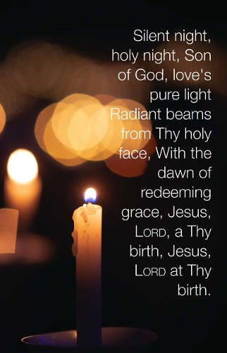 Christmas Bulletin: Silent Night (Package of 100)