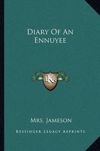 Diary Of An Ennuyee