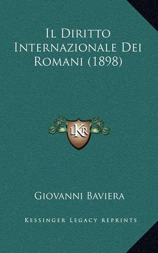 Il Diritto Internazionale Dei Romani (1898)