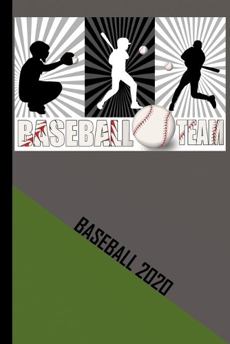 Baseball 2020: Your annual calendar for 2020, clearly arranged with one page per week. Scheduler for your baseball matches of your baseball team.