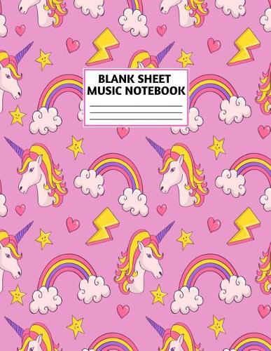 Blank Sheet Music Notebook