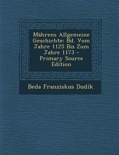 Mahrens Allgemeine Geschichte