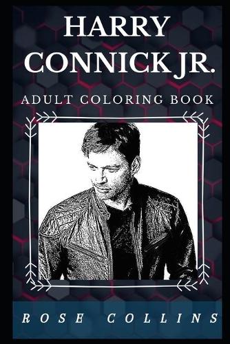 Harry Connick Jr. Adult Coloring Book