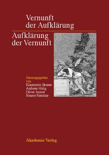Vernunft Der Aufklärung - Aufklärung Der Vernunft