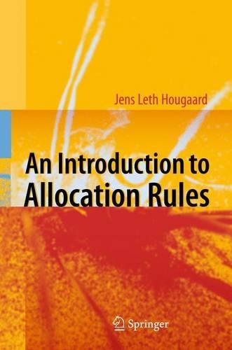 An Introduction to Allocation Rules: (English)