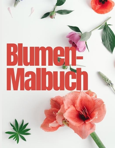 Blumen-Malbuch