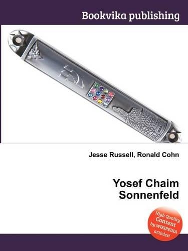 Yosef Chaim Sonnenfeld: (English)