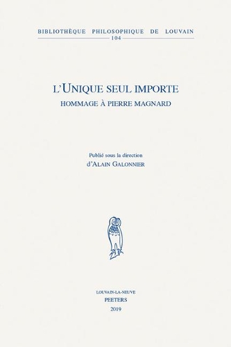 L'Unique seul importe
