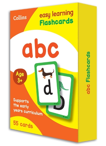 abc Flashcards: Ideal for Home Learning(Collins Easy Learning Preschool)