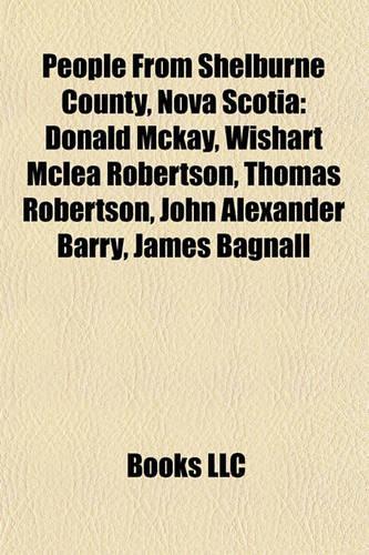 People from Shelburne County, Nova Scotia