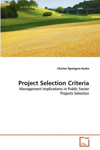 Project Selection Criteria: (English)