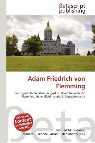 Adam Friedrich Von Flemming