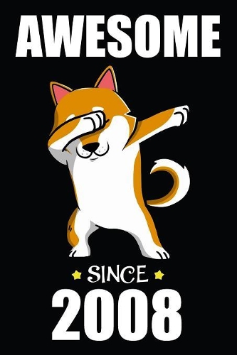 11th Birthday Cute Dabbing Dog