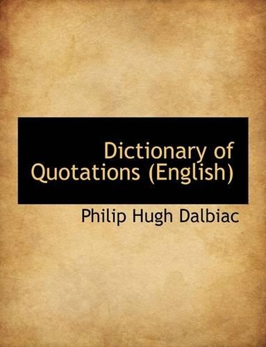 Dictionary of Quotations (English)