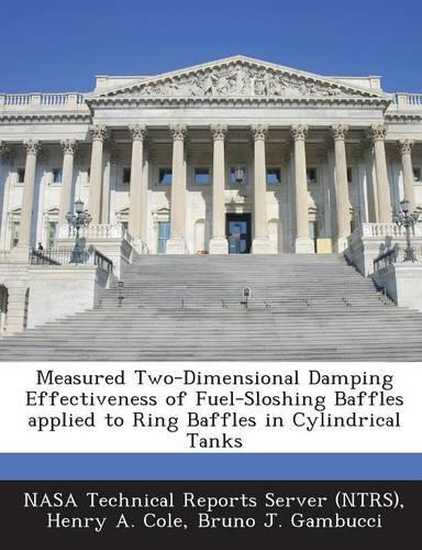 Measured Two-Dimensional Damping Effectiveness of Fuel-Sloshing Baffles Applied to Ring Baffles in Cylindrical Tanks: (English)