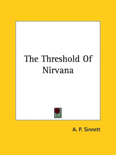 The Threshold Of Nirvana