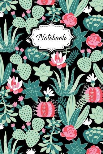 Notebook: Succulents and Flowers College Ruled Journal for Taking Notes Journaling School or Work