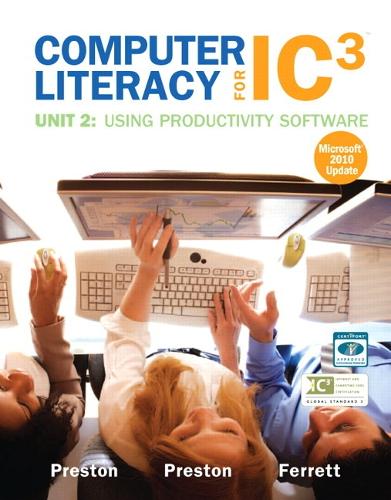 Computer Literacy for IC3 Unit 2: Using Productivity Software(English)