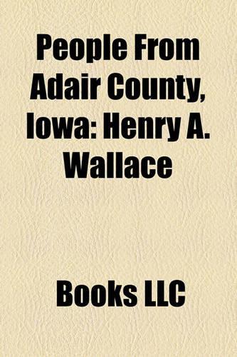 People from Adair County, Iowa